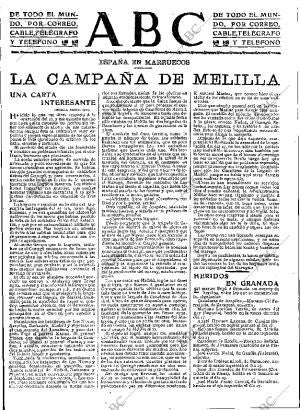 ABC MADRID 13-08-1909 página 5