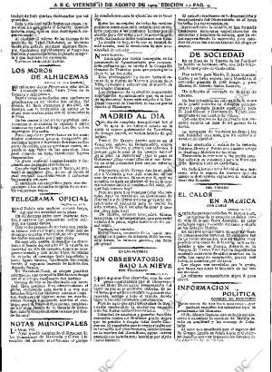 ABC MADRID 13-08-1909 página 9