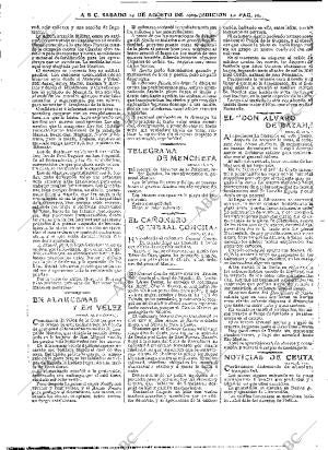 ABC MADRID 14-08-1909 página 10