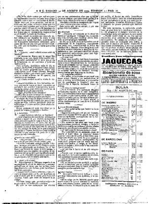ABC MADRID 14-08-1909 página 18