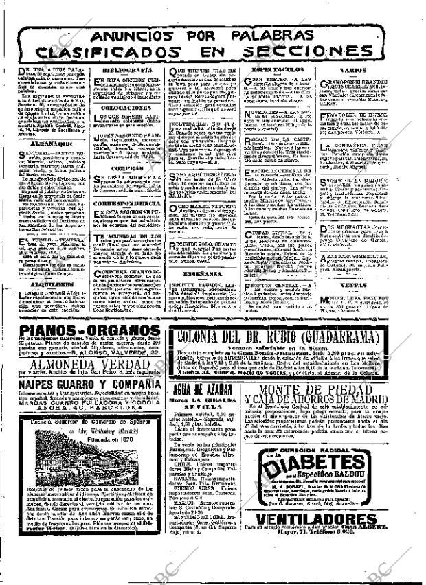 ABC MADRID 14-08-1909 página 19