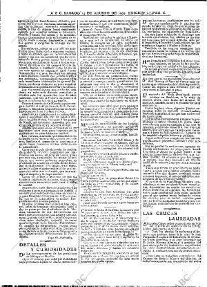 ABC MADRID 14-08-1909 página 6