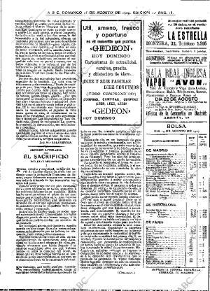 ABC MADRID 15-08-1909 página 18