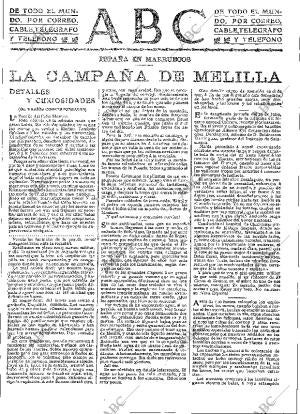 ABC MADRID 15-08-1909 página 5