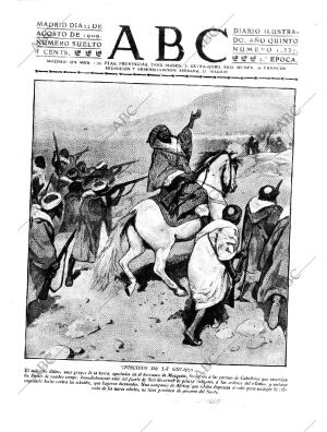 ABC MADRID 22-08-1909 página 1