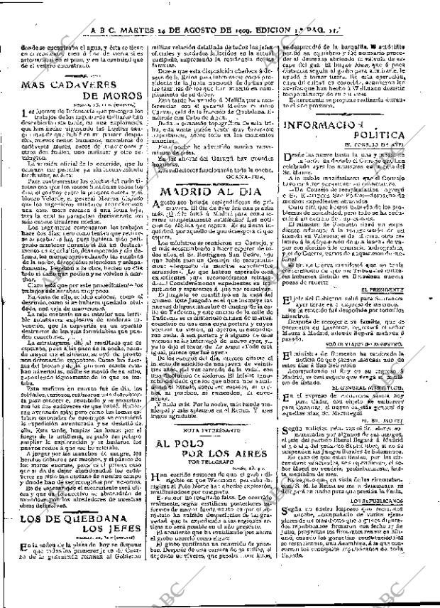 ABC MADRID 24-08-1909 página 11