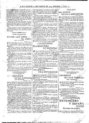 ABC MADRID 24-08-1909 página 14