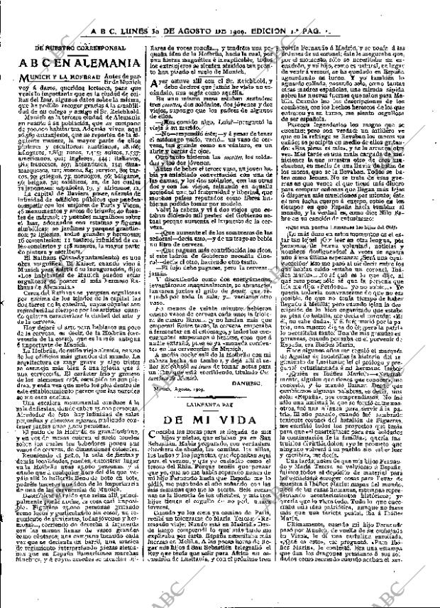 ABC MADRID 30-08-1909 página 17