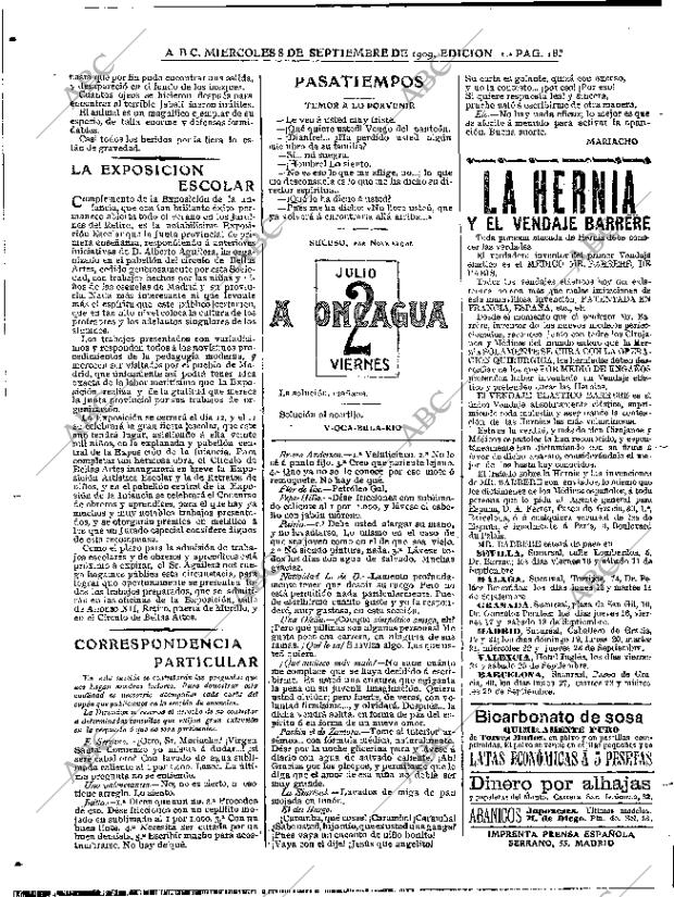 ABC MADRID 08-09-1909 página 18