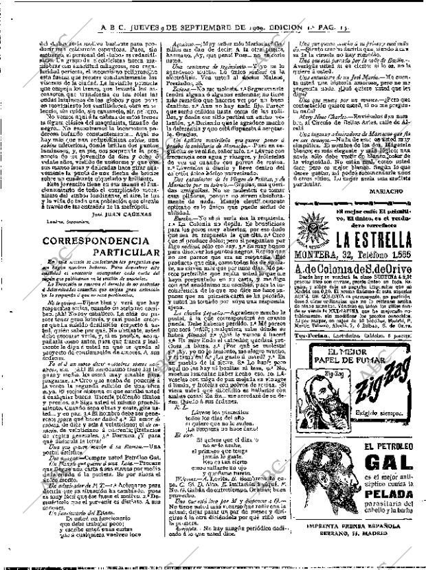ABC MADRID 09-09-1909 página 14