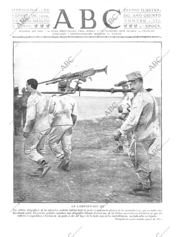 ABC MADRID 11-09-1909 página 1