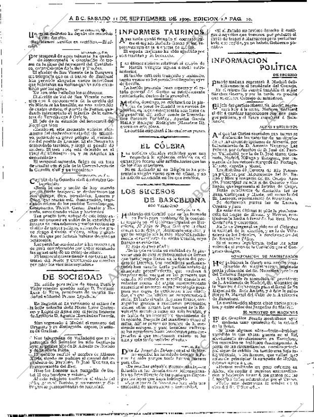 ABC MADRID 11-09-1909 página 10