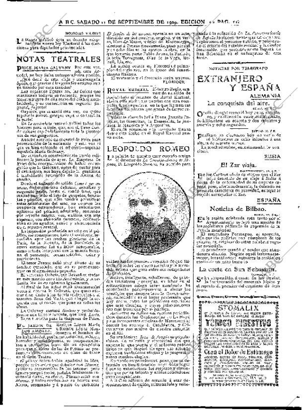 ABC MADRID 11-09-1909 página 11