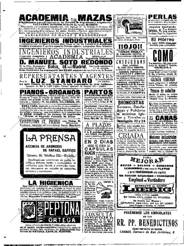 ABC MADRID 11-09-1909 página 14