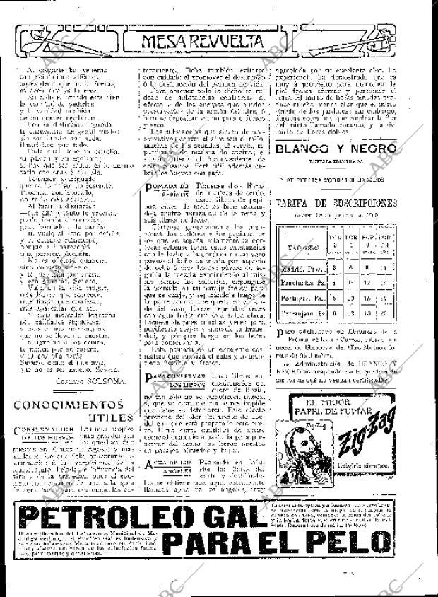 BLANCO Y NEGRO MADRID 11-09-1909 página 26