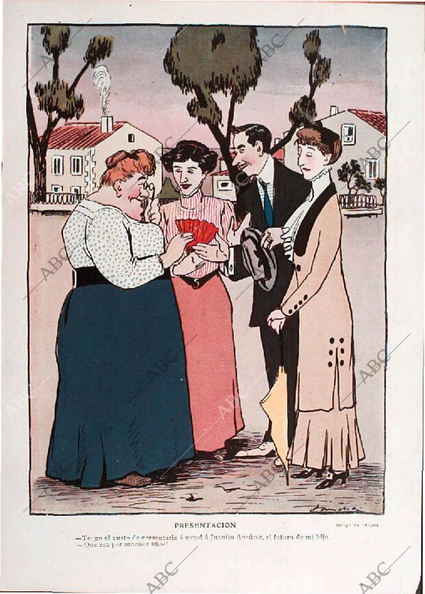 BLANCO Y NEGRO MADRID 11-09-1909 página 28