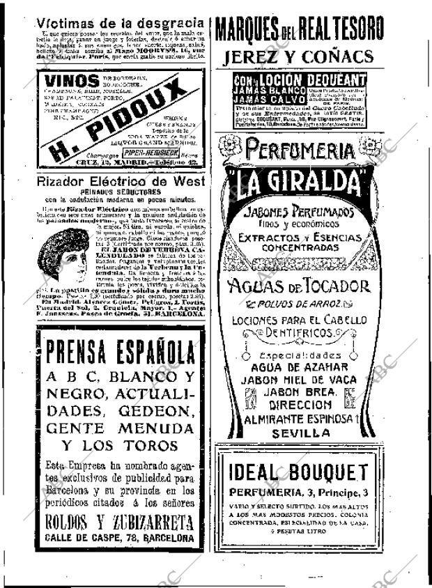 BLANCO Y NEGRO MADRID 11-09-1909 página 5