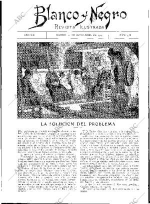 BLANCO Y NEGRO MADRID 11-09-1909 página 7