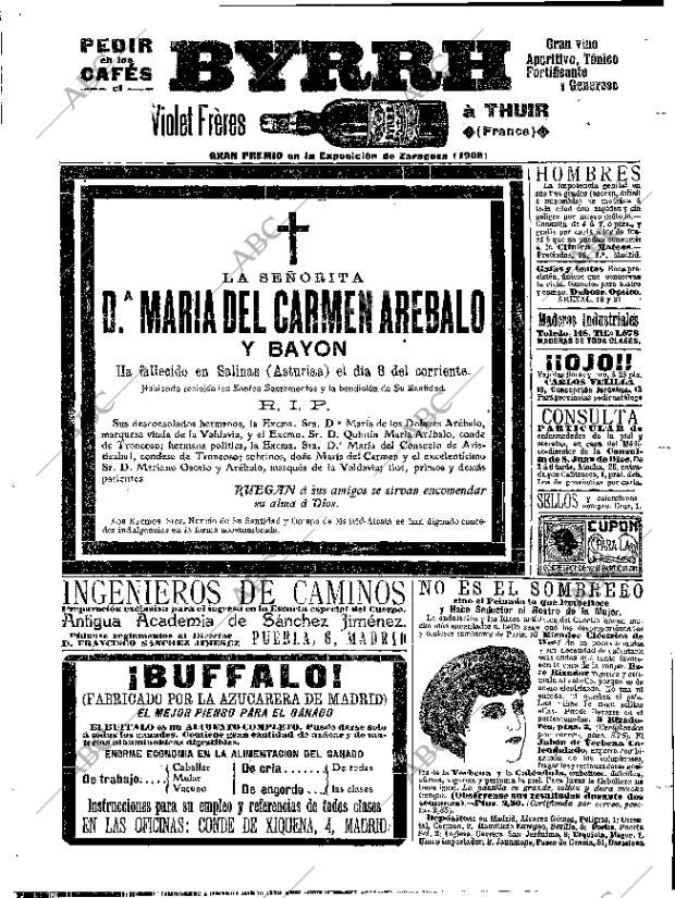 ABC MADRID 12-09-1909 página 20