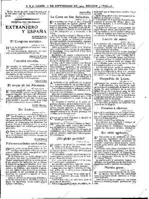 ABC MADRID 13-09-1909 página 15