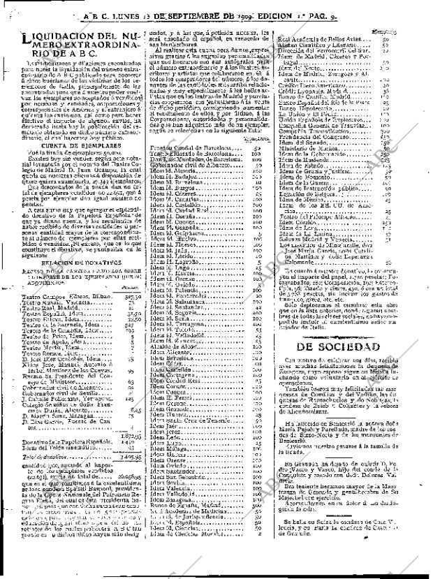 ABC MADRID 13-09-1909 página 9