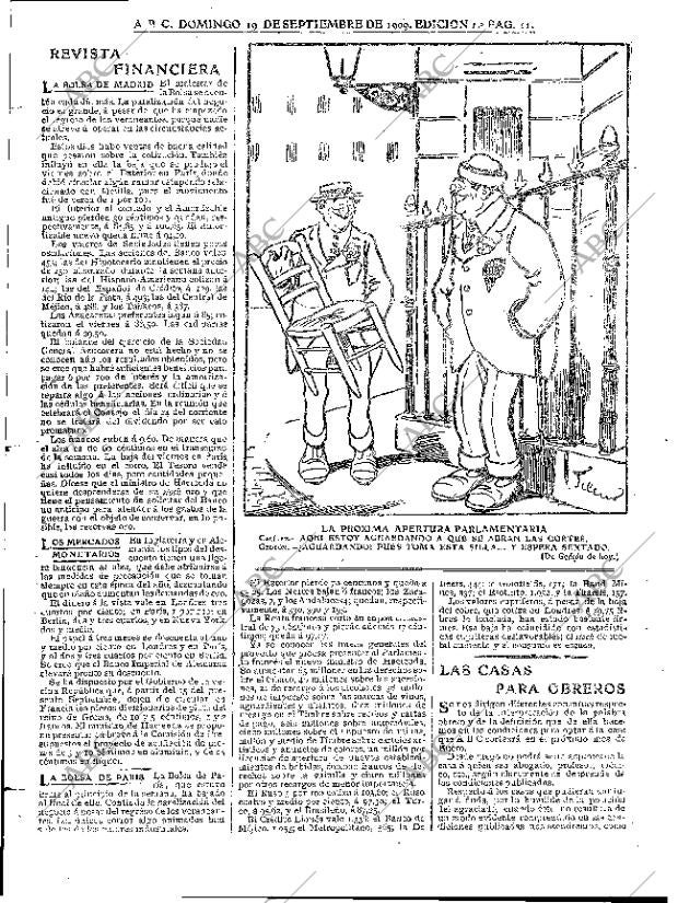 ABC MADRID 19-09-1909 página 11