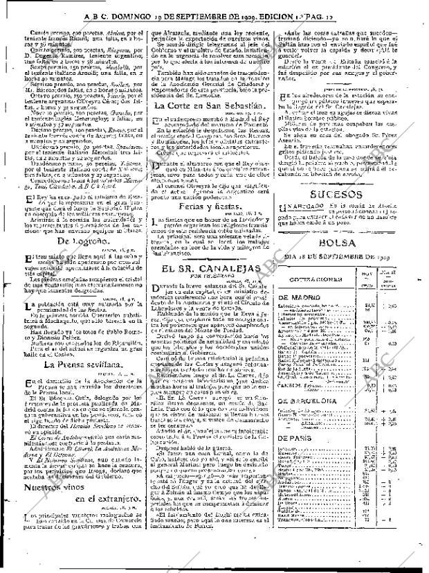 ABC MADRID 19-09-1909 página 15