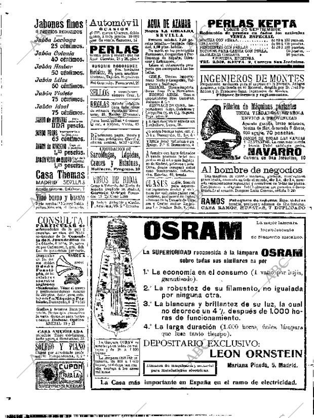 ABC MADRID 19-09-1909 página 18
