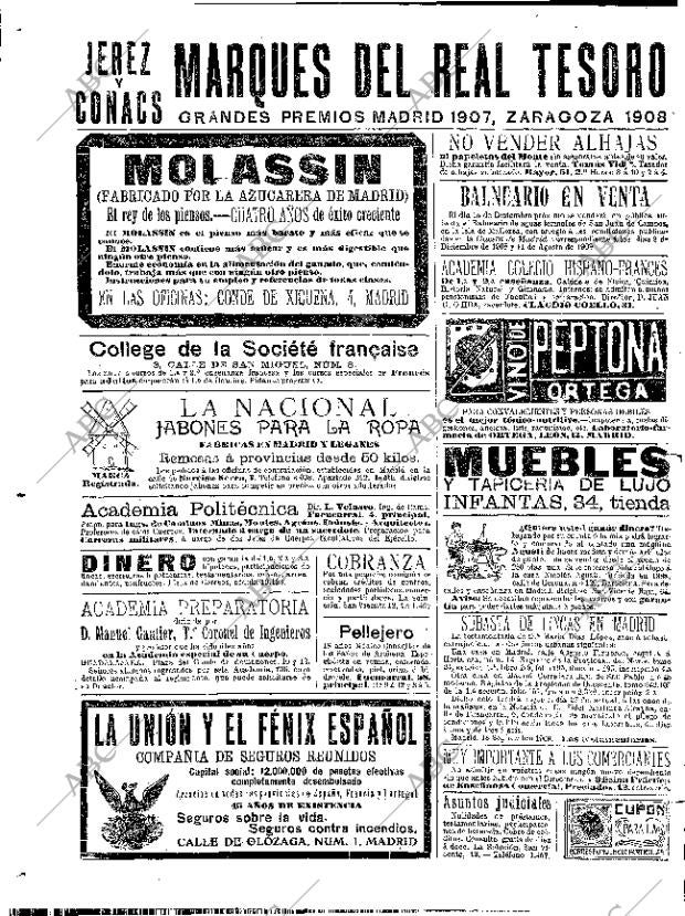 ABC MADRID 20-09-1909 página 18