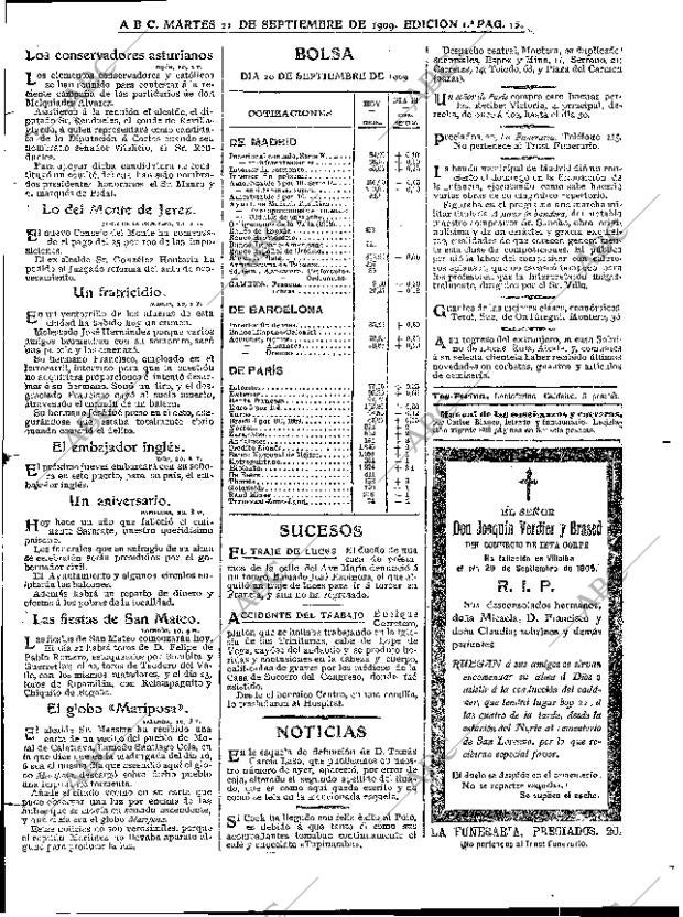 ABC MADRID 21-09-1909 página 15