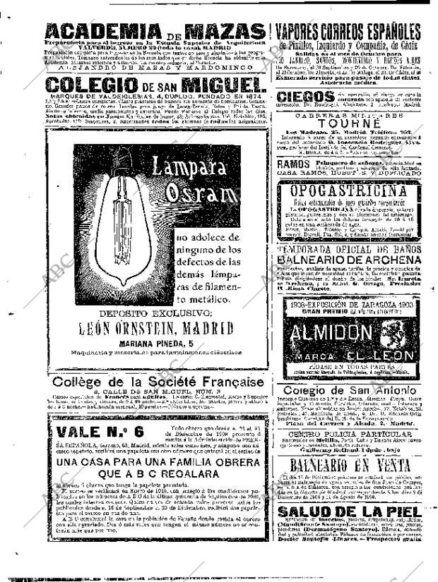 ABC MADRID 21-09-1909 página 18
