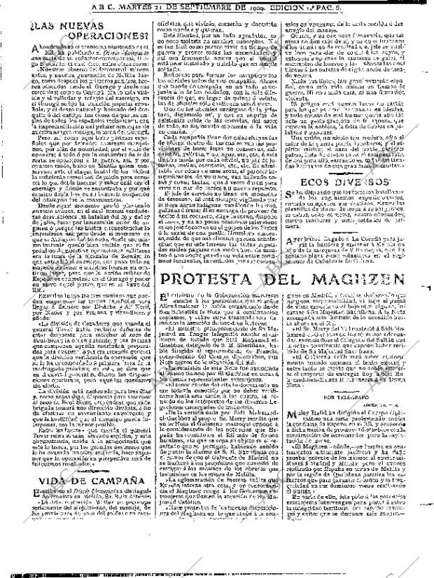 ABC MADRID 21-09-1909 página 8