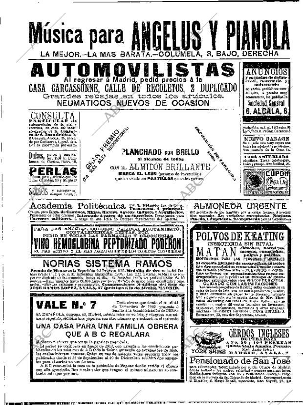ABC MADRID 22-09-1909 página 20