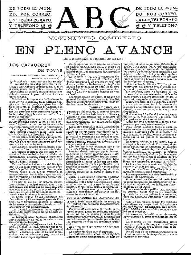 ABC MADRID 22-09-1909 página 5