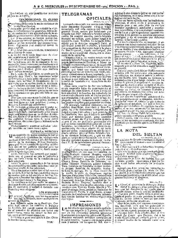 ABC MADRID 22-09-1909 página 7