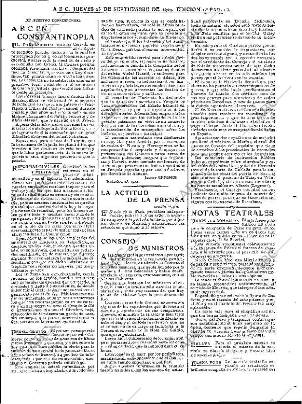 ABC MADRID 23-09-1909 página 13