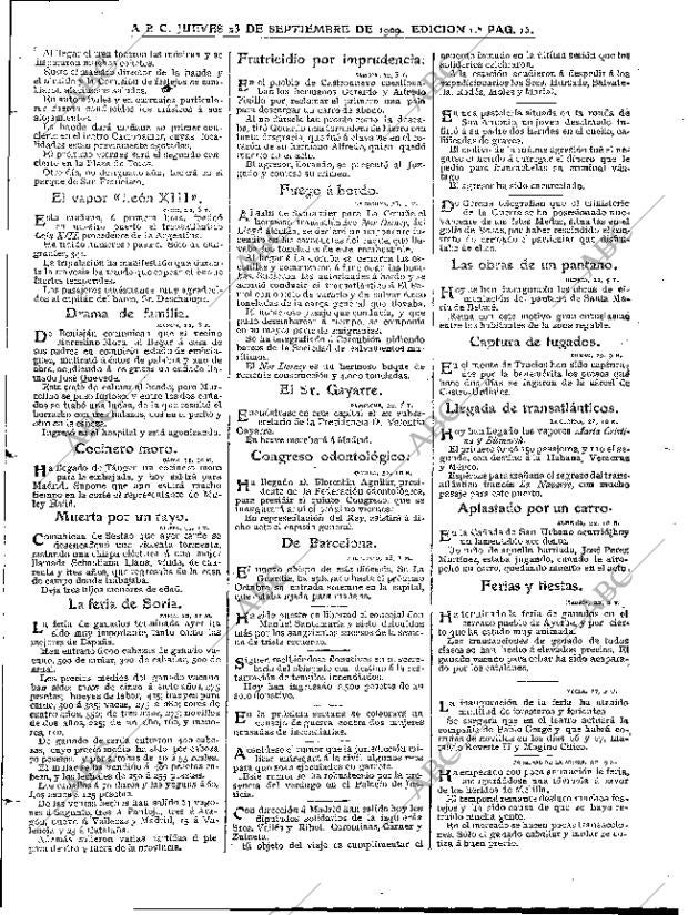 ABC MADRID 23-09-1909 página 15