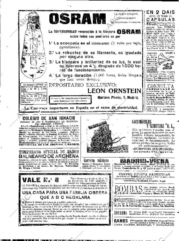 ABC MADRID 23-09-1909 página 20
