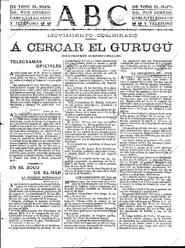 ABC MADRID 23-09-1909 página 5