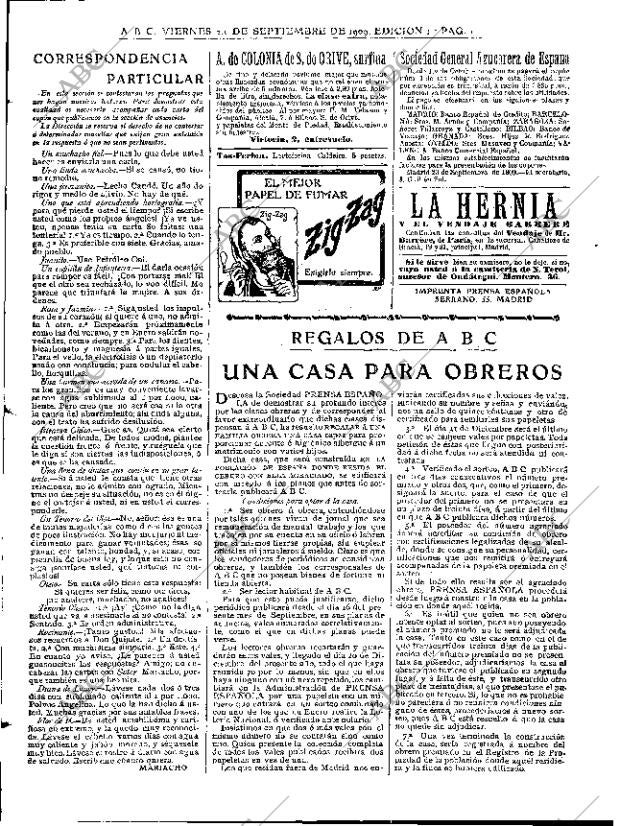 ABC MADRID 24-09-1909 página 17