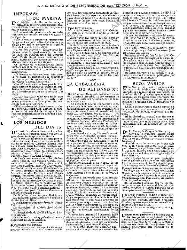 ABC MADRID 25-09-1909 página 7