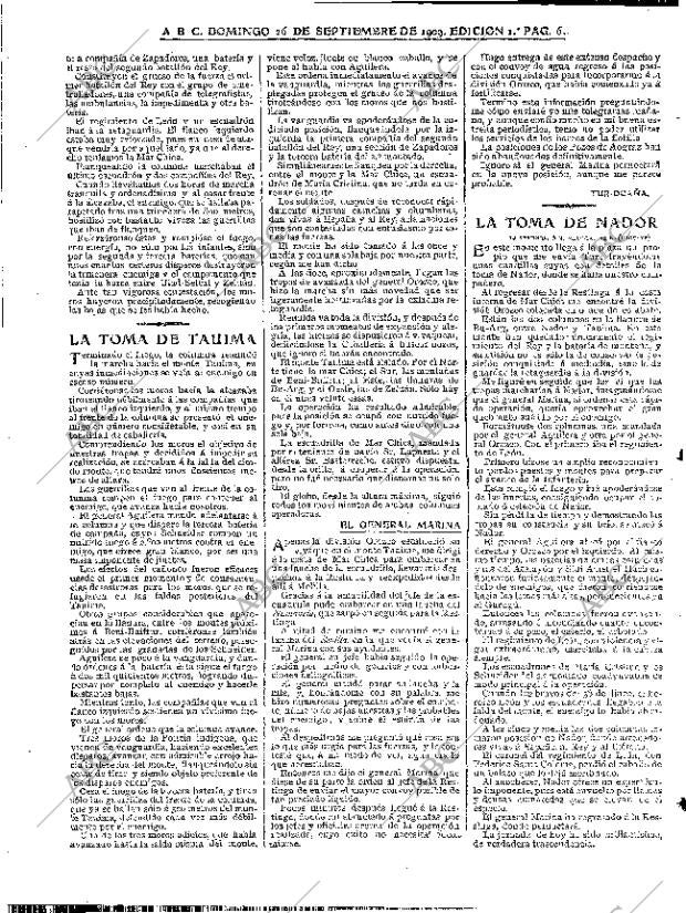 ABC MADRID 26-09-1909 página 6