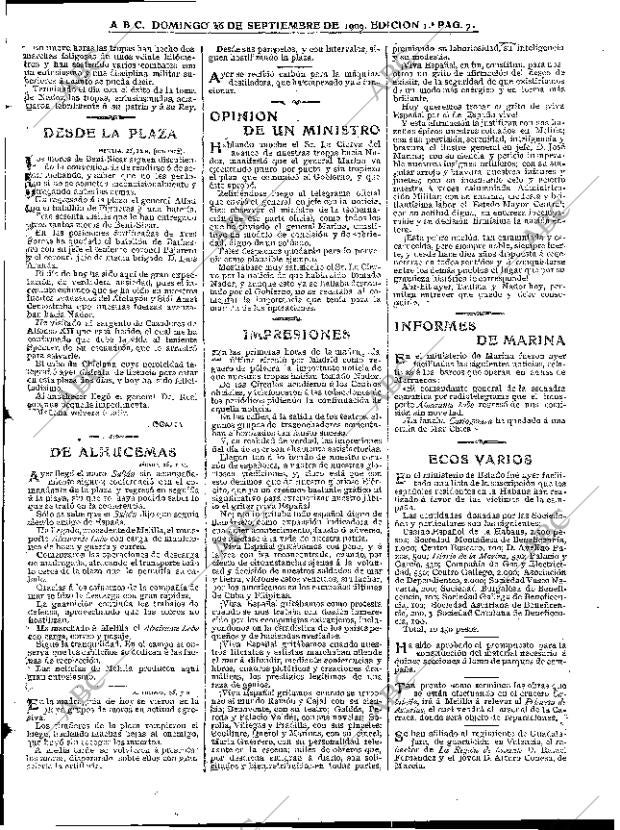 ABC MADRID 26-09-1909 página 7