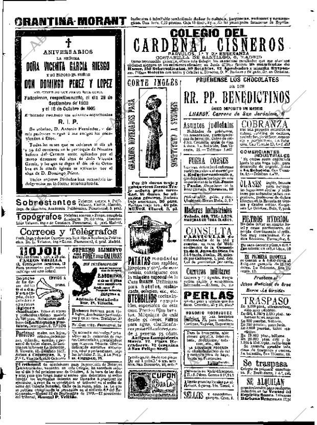 ABC MADRID 27-09-1909 página 13