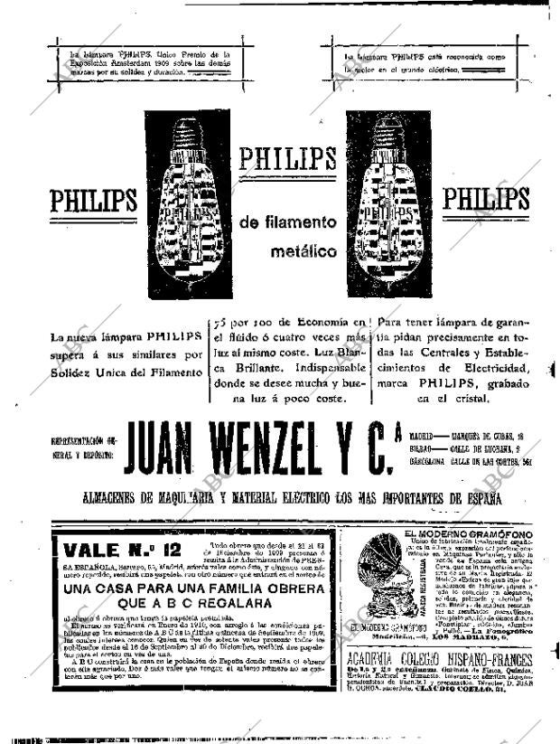 ABC MADRID 27-09-1909 página 16