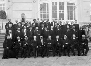 Grupo de Congresistas que Han tomado parte en la Asamblea