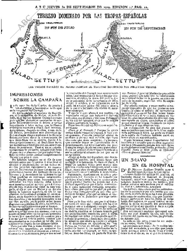 ABC MADRID 30-09-1909 página 11