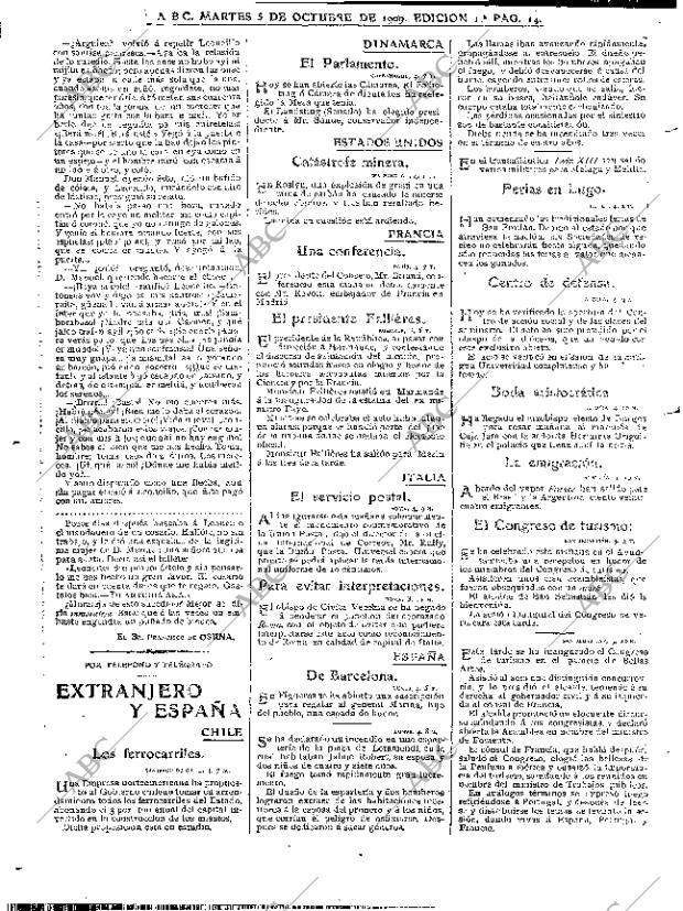 ABC MADRID 05-10-1909 página 14