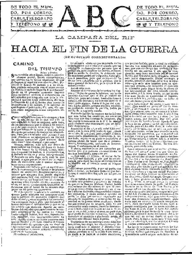 ABC MADRID 10-10-1909 página 5