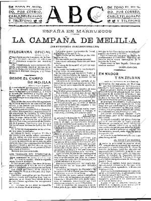 ABC MADRID 11-10-1909 página 5